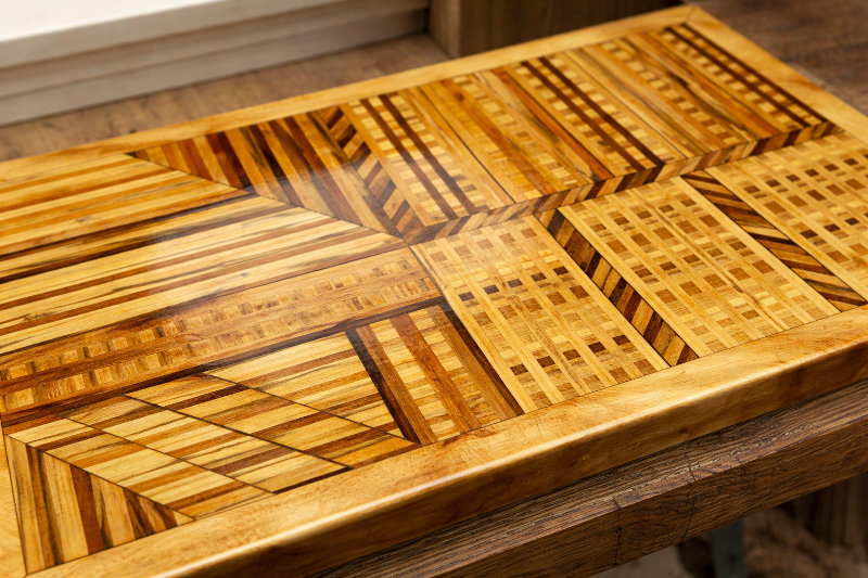 First Piece of Intricate Onlay Wood Working